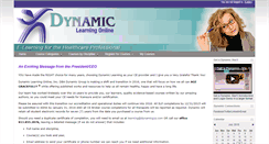 Desktop Screenshot of learning.dynamicgrp.com
